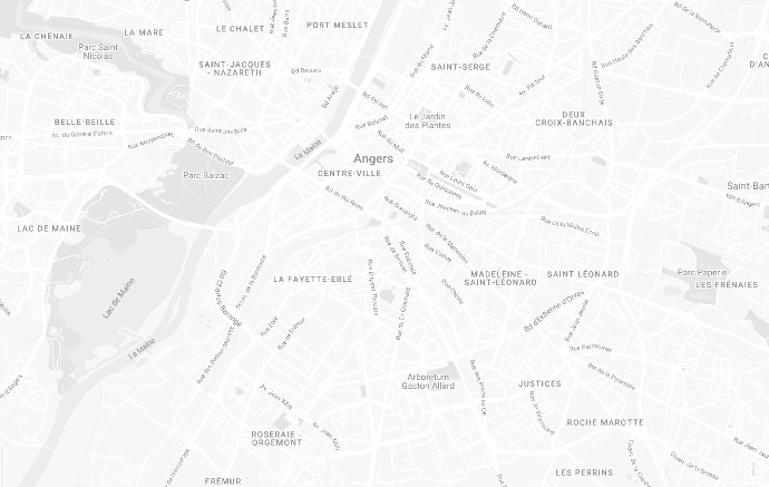 Plan d’accès — Bureau ANGERS