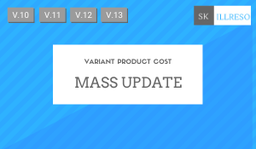 Module Odoo Variant Product Mass Update